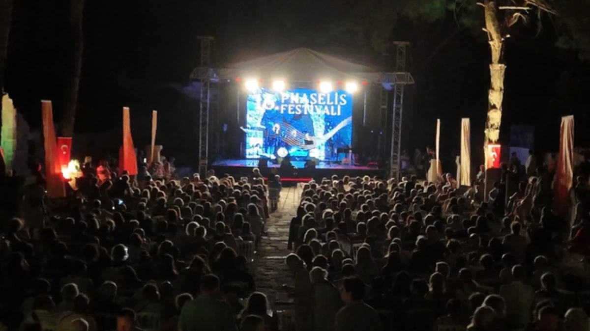 2 bin 700 yıllık Phaselis Antik Kenti'nde festival heyecanı