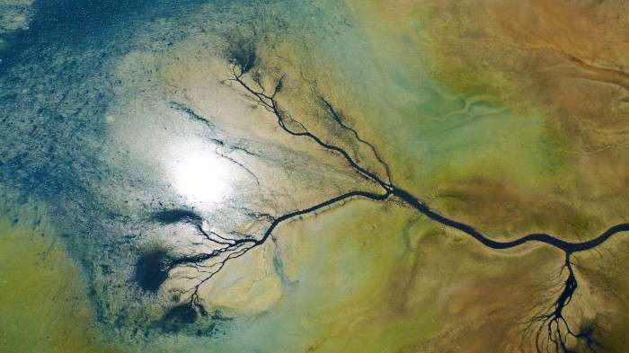 Kuruyan Düden Gölü'nün can damarları göründü