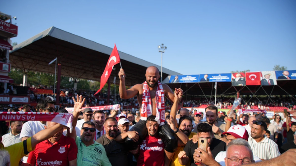 664. Kırkpınar başpehlivanı Antalyalı Orhan Okulu oldu   