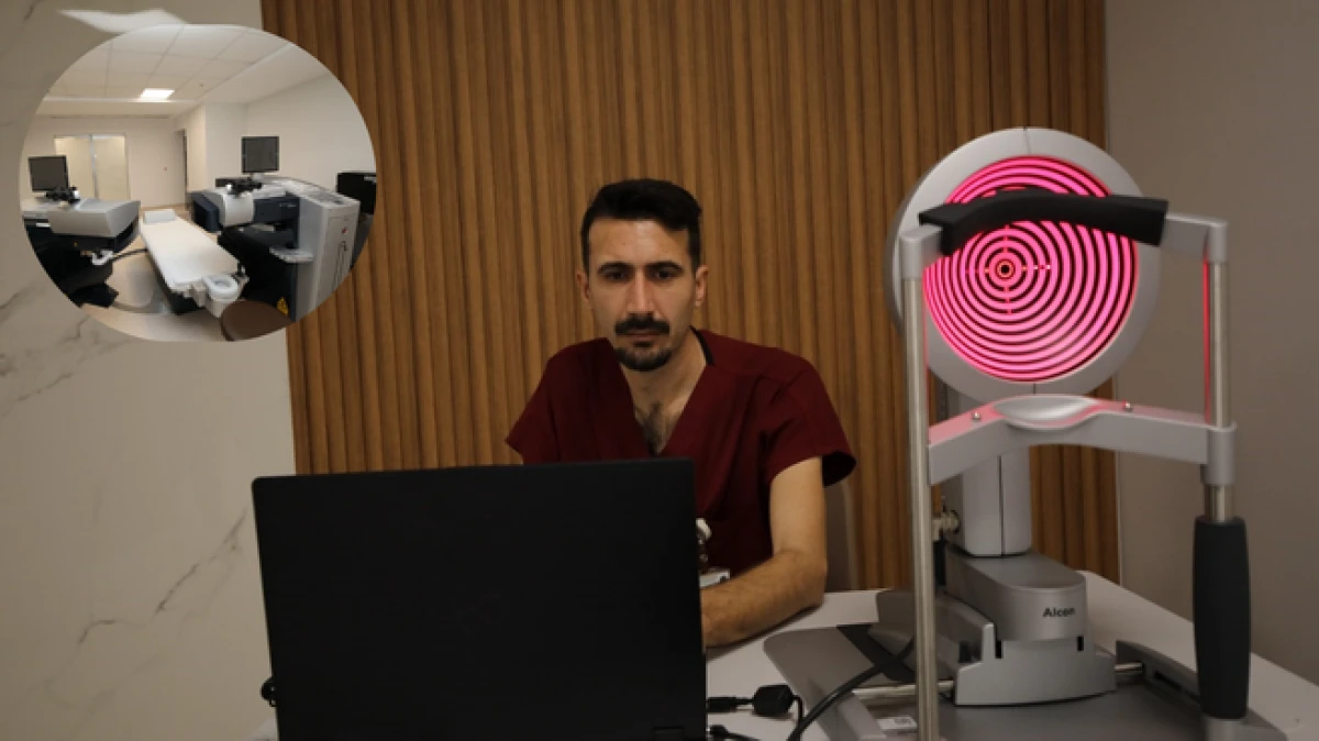 Akdeniz &Uuml;niversitesi Hastanesi'nde g&ouml;z hastalıklarına lazer ile tedavi 