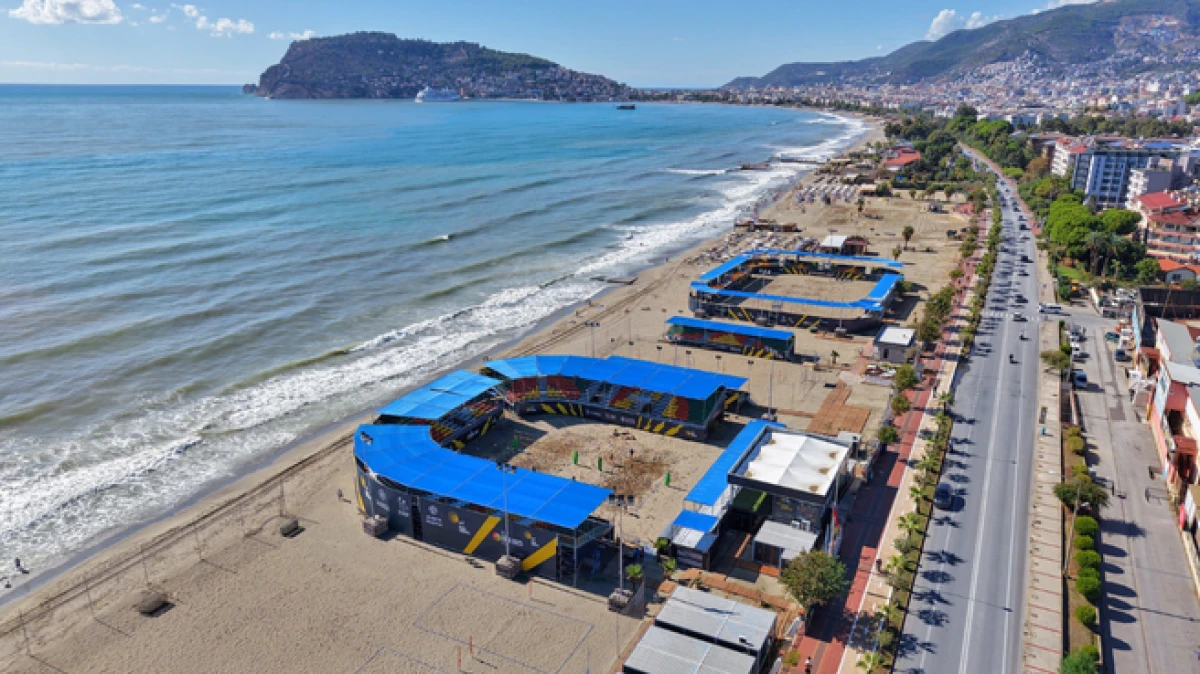 Alanya uluslararası plaj sporları kış turizmini canlandırıyor   