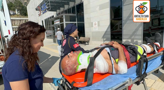 ANFAŞ Yönetim Kurulu Başkanı Ali Bıdı, triatlon yarışında yaralandı   