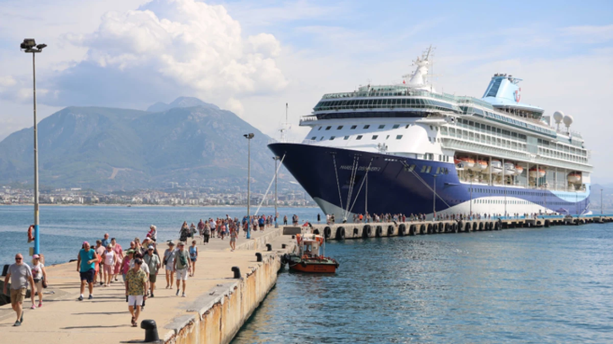 Antalya - Alanya'da kruvaziyer turizmi son 4 yılda büyük ivme kazandı