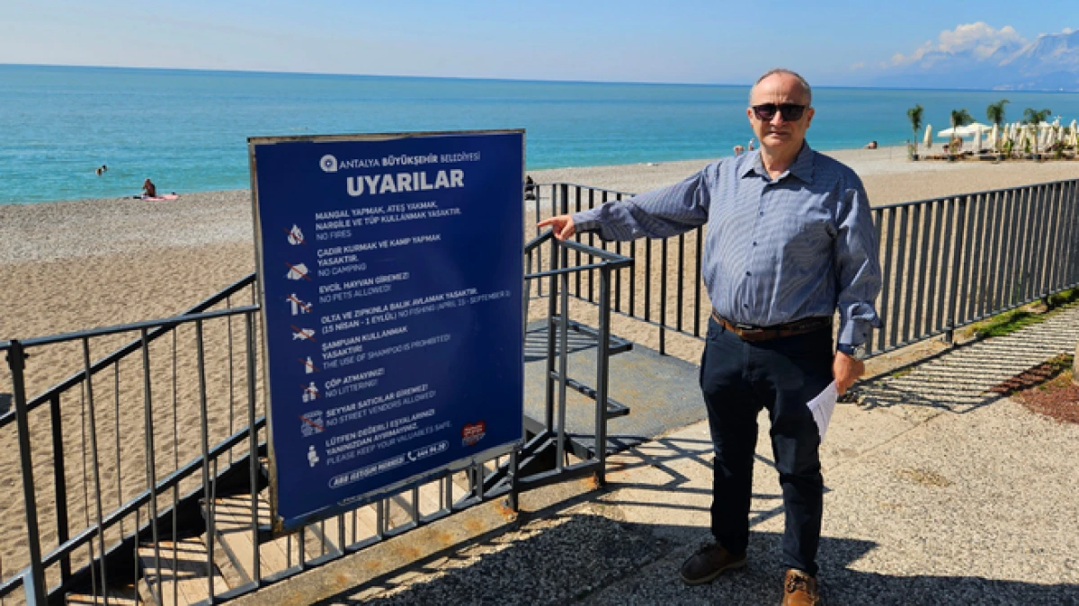 Antalya Denizcileşme Platformu&rsquo;ndan &ccedil;ağrı 'Sahillerde sigara i&ccedil;mek yasaklansın' 