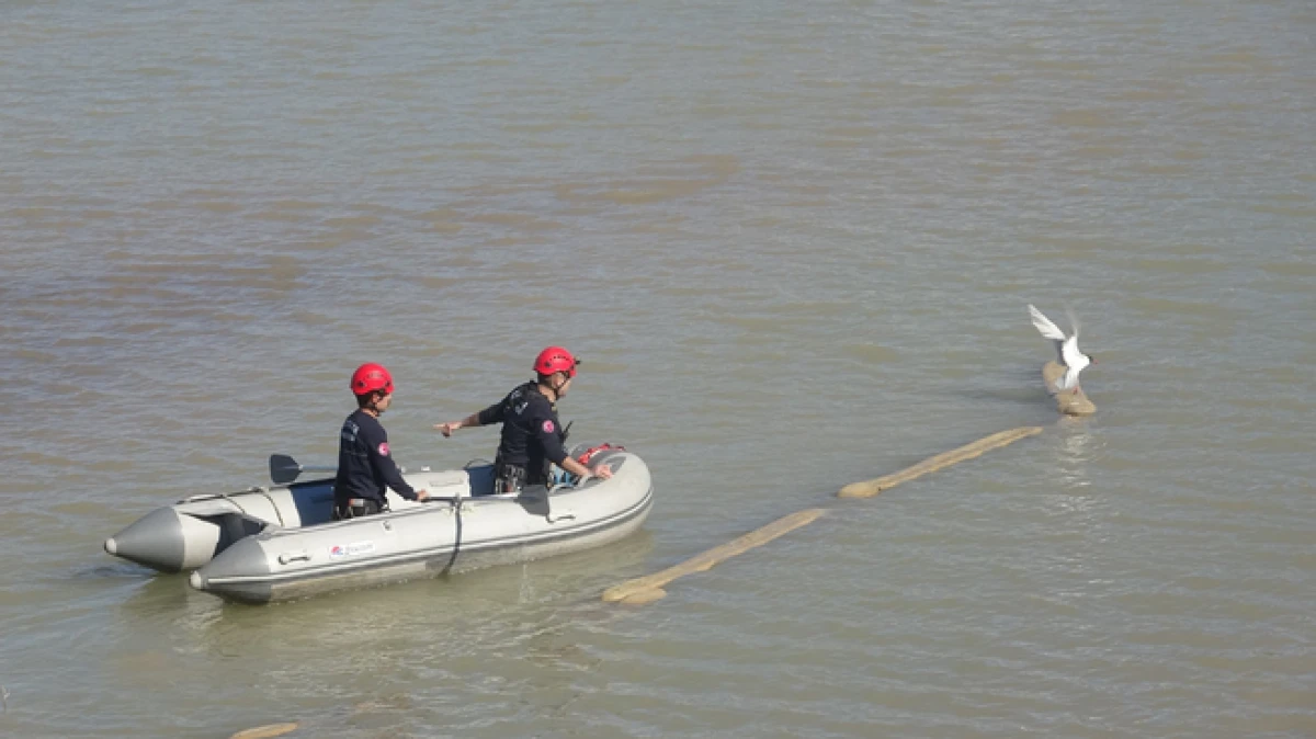 Antalya itfaiyesinden film gibi martı kurtarma operasyonu   