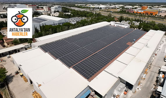 Antalya OSB yeşil enerjide Türkiye’ye örnek oluyor