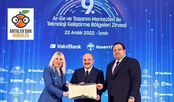 Antalya Teknokent 1 sıra yükselerek 96 teknokent arasında 7. oldu