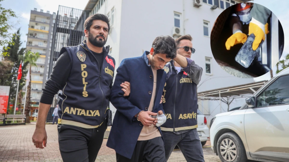 Antalya&rsquo;da bı&ccedil;aklayarak &ouml;ld&uuml;rd&uuml;ğ&uuml; gencin cep telefonunu foseptiğe atmış