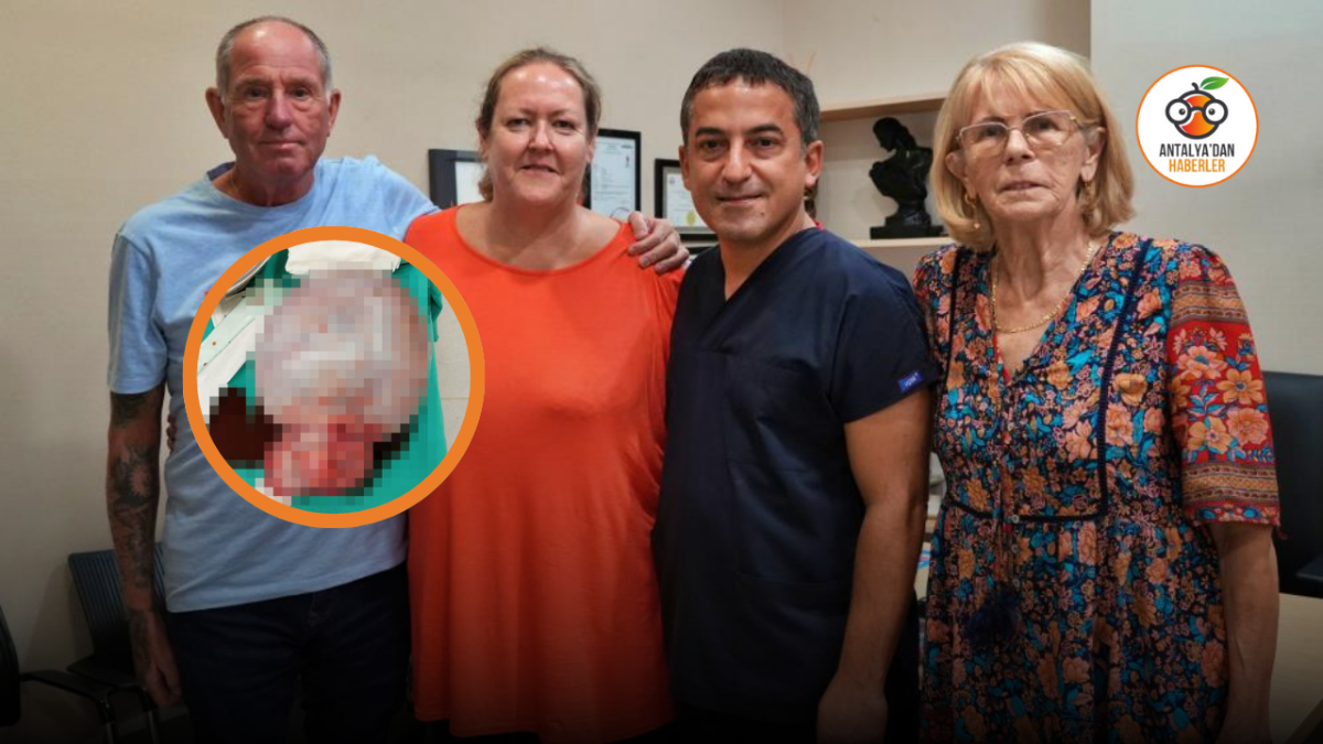 Antalya'da İngiliz hastanın karnından 6 kilogram kitle çıkarıldı   