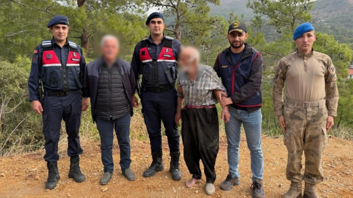 Antalya'da kaybolan yaşlı adam evinden 5 kilometre uzakta bulundu 