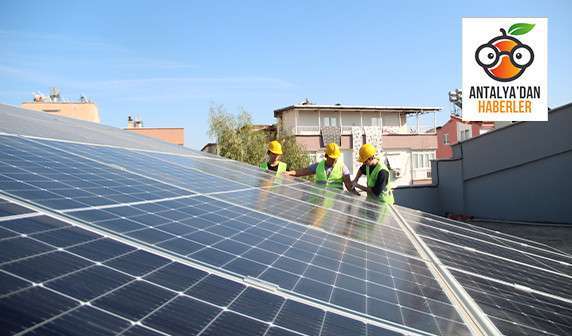 Antalya’da okullar enerjisini güneşten karşılayacak