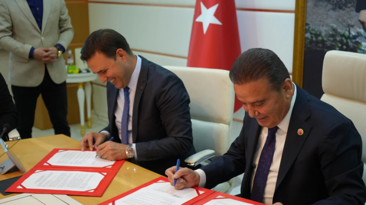Antalya'da sağlıklı kentleşme için iş birliği   