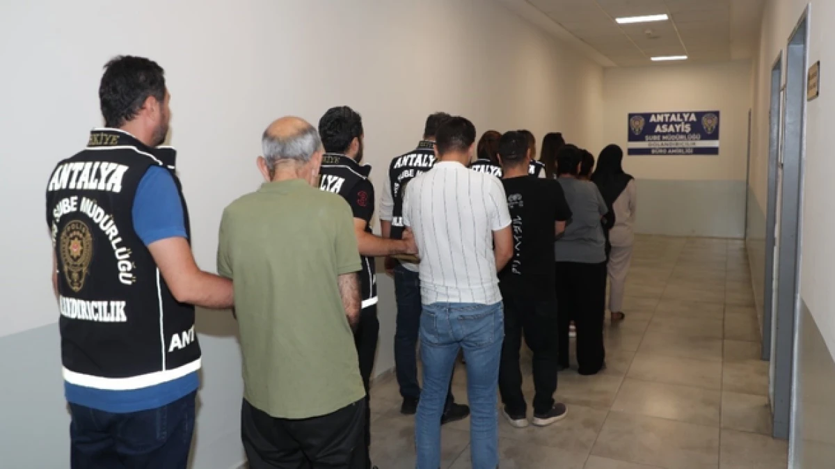 Antalya’da son bir haftada 225 suçlu tutuklandı 