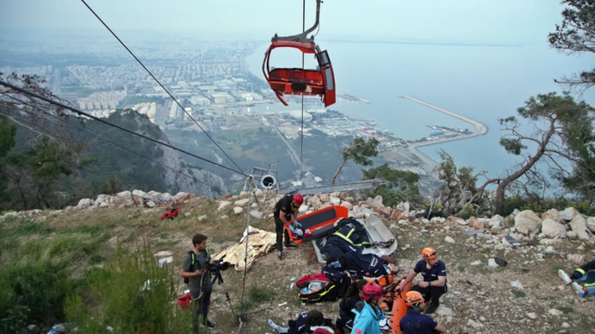 Antalya'daki teleferik kazası davasında karar a&ccedil;ıklandı: 8 sanığa hapis cezası 