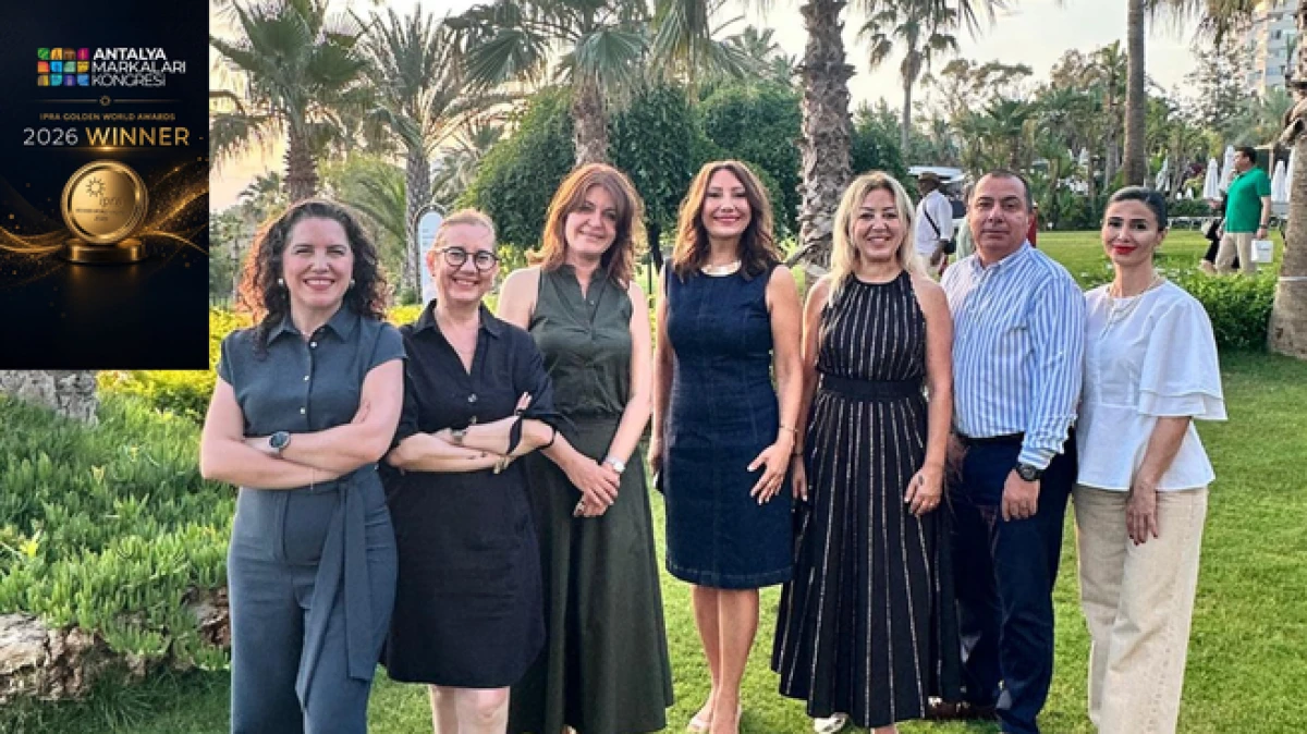 Antalya&rsquo;dan d&uuml;nyaya uzanan başarı: Antalya Markaları Kongresi IPRA&rsquo;da 1. oldu