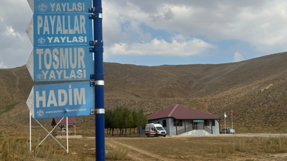 Antalya'nın 2 bin 100 metre rakımındaki sağlık ocağı 5 bin kişiye hizmet veriyor 