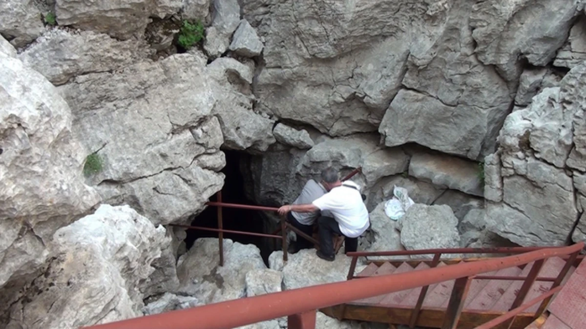 Antalya'nın Toros dağlarındaki doğal buzdolabı   