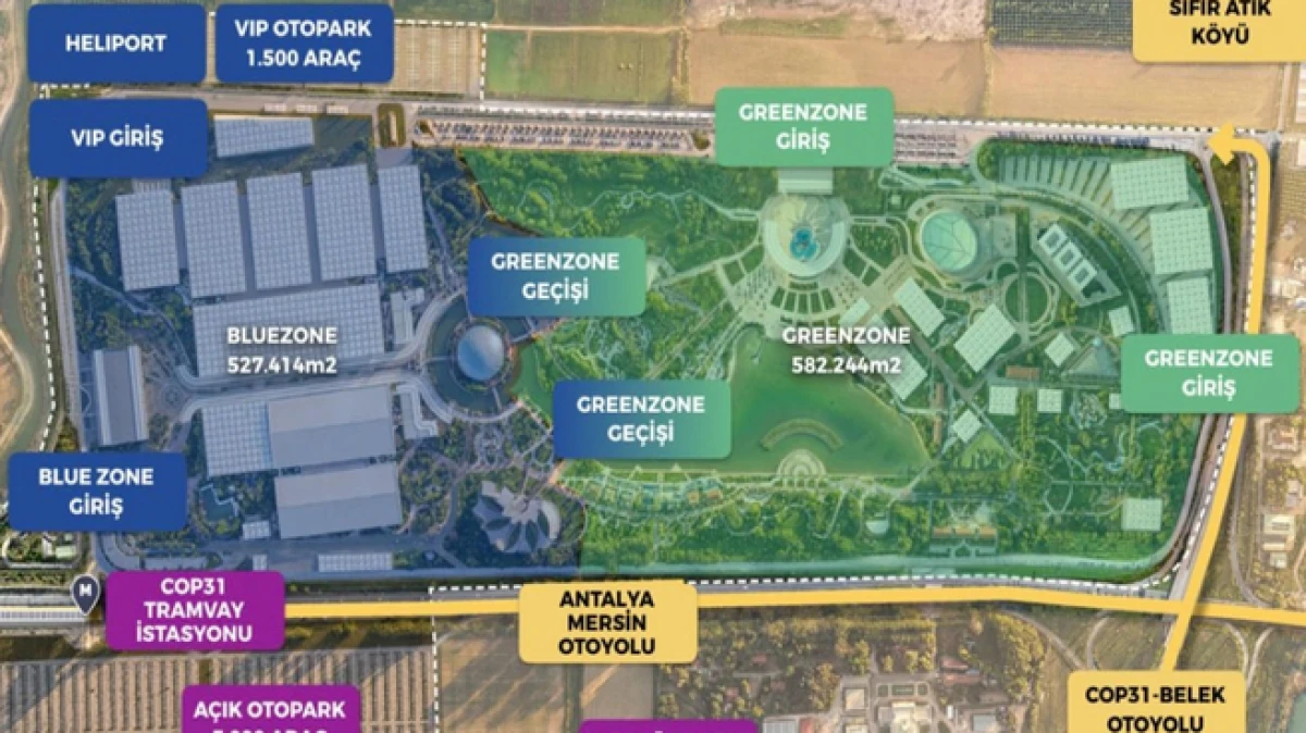 COP31 i&ccedil;in Antalya'da dev hazırlık; 100 bin konuk, 30 bin g&ouml;revli 