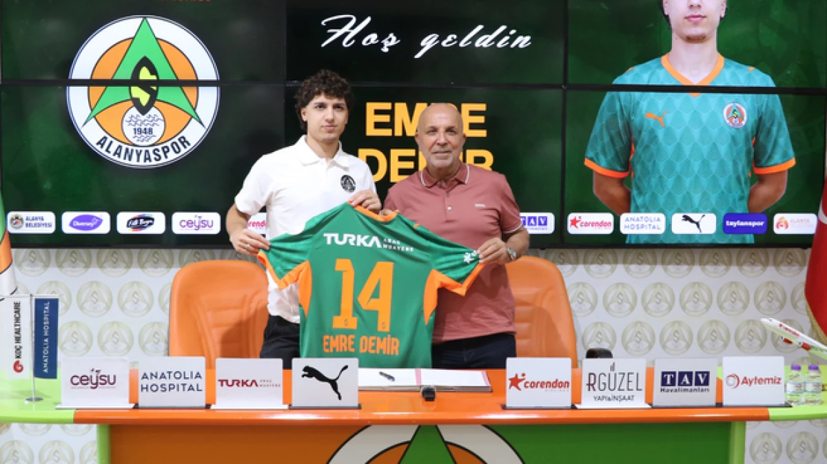 Corendon Alanyaspor, Emre Demir ile 3 yıllık s&ouml;zleşme imzaladı