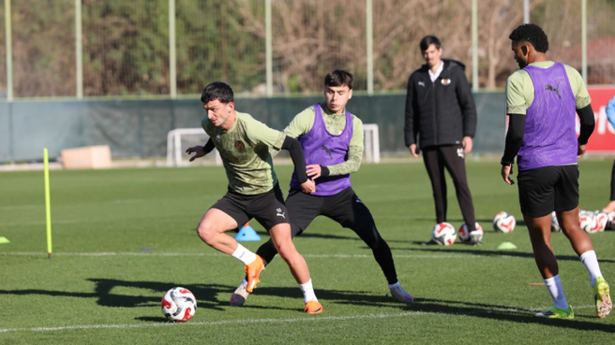 Corendon Alanyaspor, Galatasaray ma&ccedil;ı hazırlıklarını tamamladı   