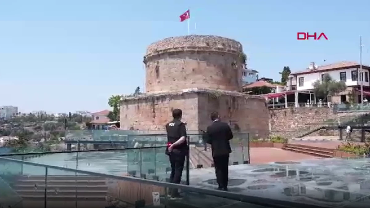 Hıdırlık Kulesi yeniden Antalyalılarla buluştu