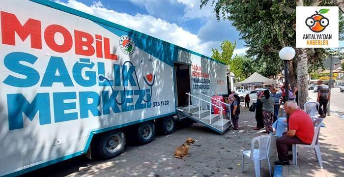 Kepez’in Mobil Sağlık Merkezi Gömbe’de   