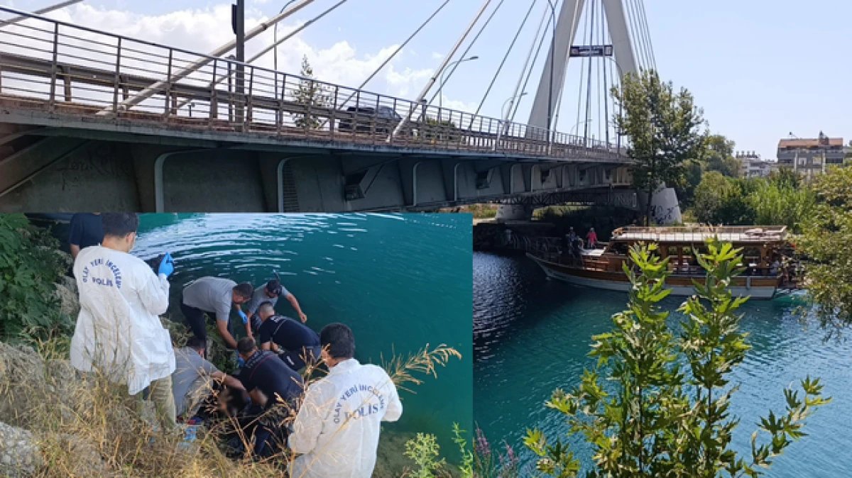 Manavgat’ta balık avlamak için geldiği ırmakta ceset buldu 