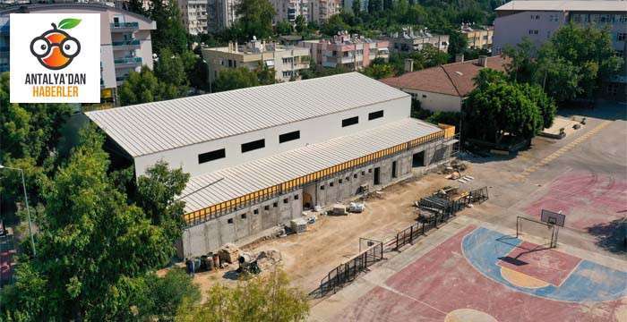 Muratpaşa’da öğrencilere bir spor salonu daha   