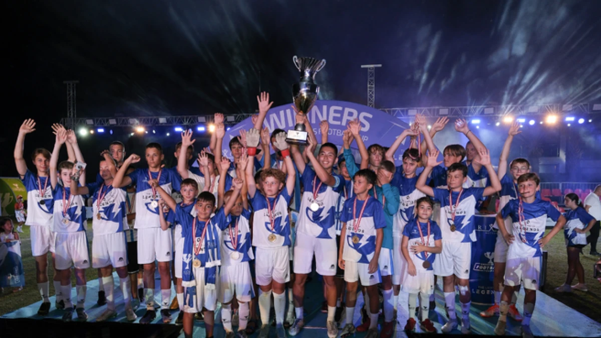 Rixos Hotels'in çocuklara özel futbol turnuvasında geleceğin yıldızları sahaya çıktı