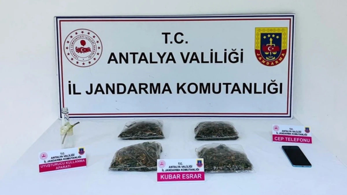 Serik'te uyuşturucu operasyonu   