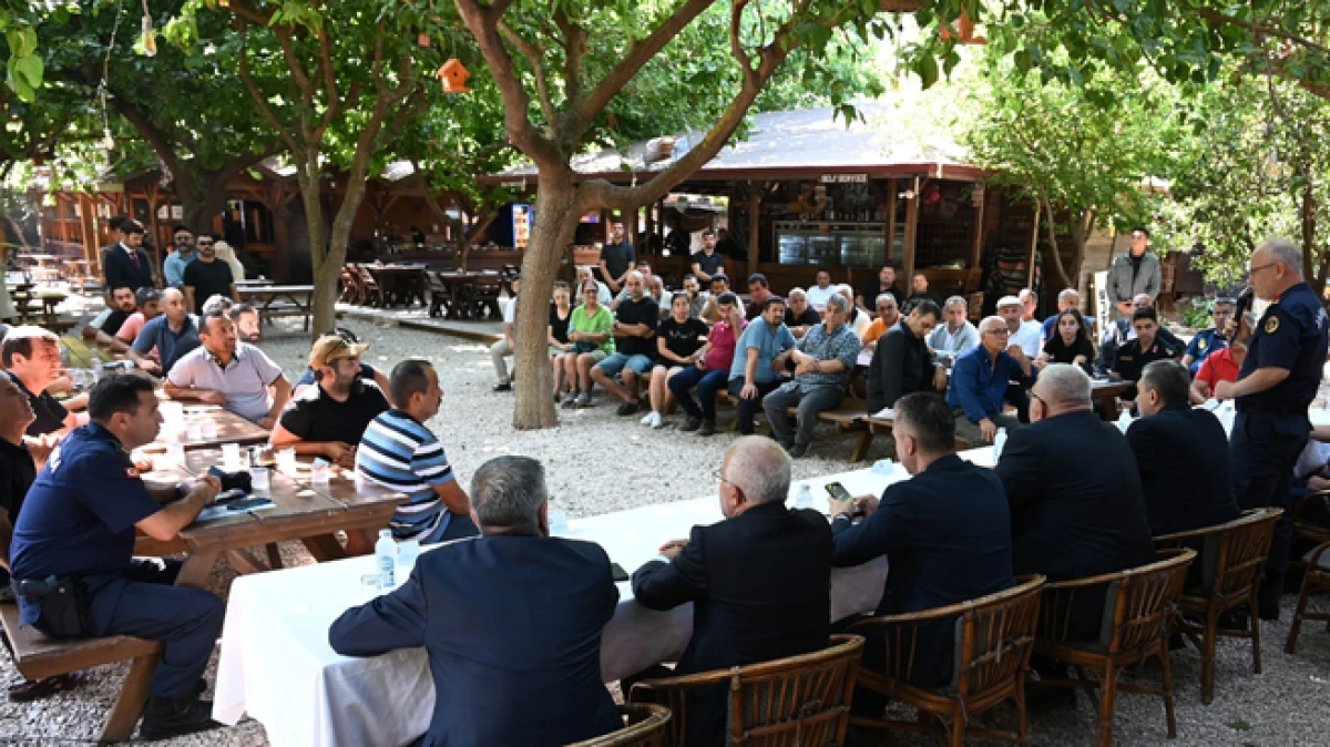 Turizm Güvenlik Toplantısı Kumluca'da yapıldı 