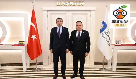 Vali Şahin’den Başkan Böcek’e iade-i ziyaret