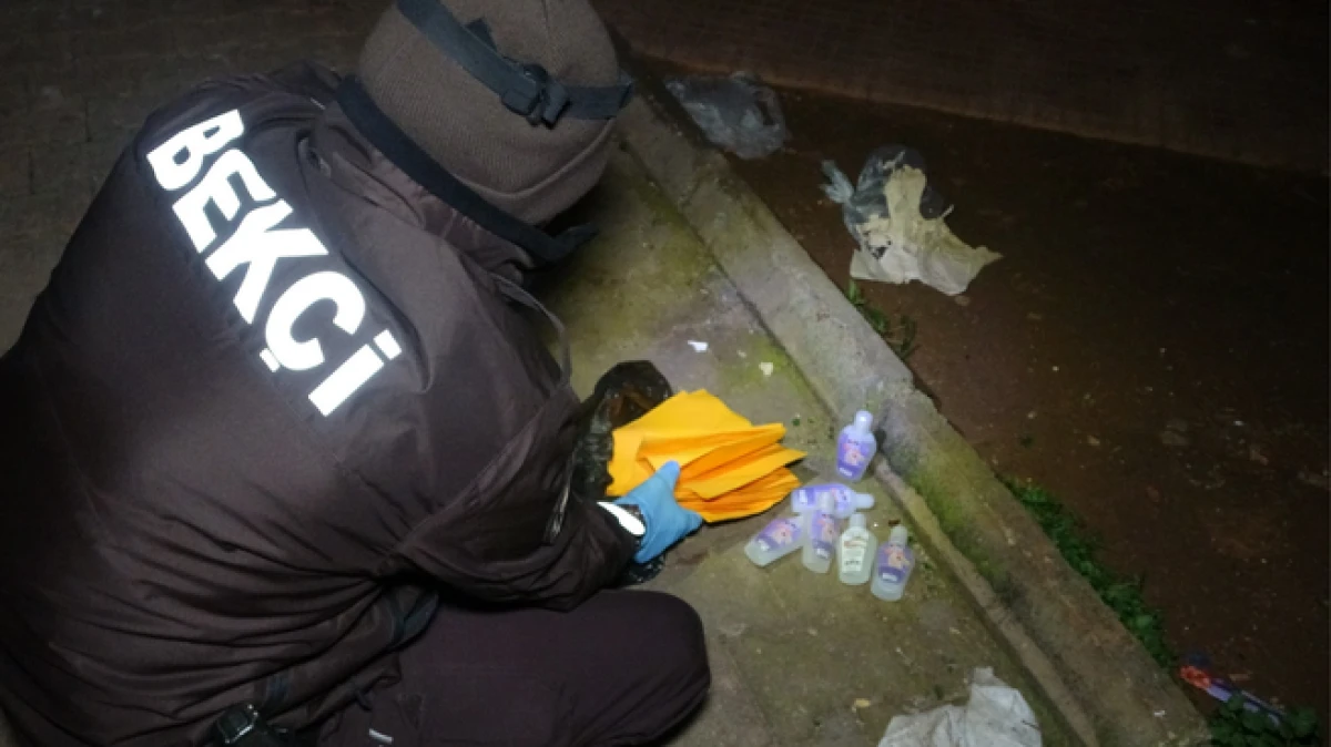 Zeytink&ouml;y&rsquo;de denetim yapan bek&ccedil;iler milyonluk uyuşturucuyu ele ge&ccedil;irdi